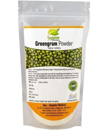 PUB Green Gram Powder (Size-250G Material-Powder Color-White)