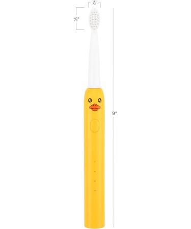 Buy Practicon SmileGoods SoniPal Duckling Sonic Kids Toothbrush - Rechargeable Electric Toothbrush with 3 Power Modes & 4 Brush Heads for Kids - International Shipping Available - Buy Online on GoSupps.com