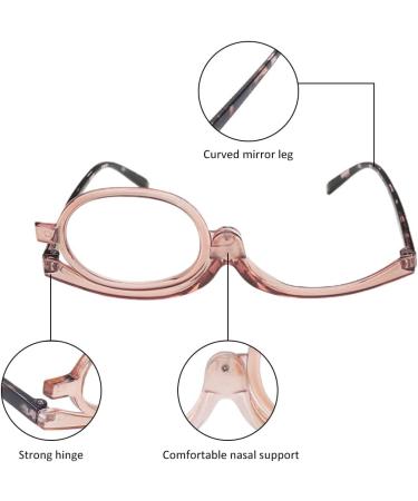Shop Stylish Rotatable +2.0 Makeup Reading Glasses for Women - Foldable & Fashionable Eye Makeup Glasses - International Shipping Available - Buy Online on GoSupps.com