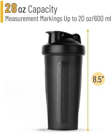 Shake Bottle 600 ml Shake Bottle 20oz Bouteille en plastique for prot ines Tasse de fitness Tasse de sport Bouteille de fitness portable Tasse outils de cuisine accessoires et pi ces de mixeur - Buy Online on GoSupps.com