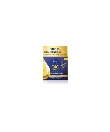 NIVEA Q10 Power Anti Wrinkle Regenerating Night Cream with Creatine & Hyaluronic Acid Firming Revitalizing Night Facial Moisturizer 50 ml - Buy Online on GoSupps.com