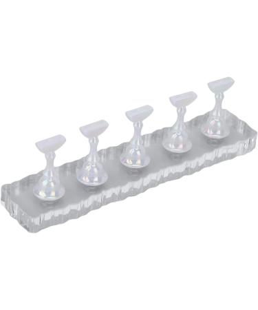 LANTRO JS Nail Exercise Stand - Perfect for Beginners with 5 Fairy Bases Magnet Adsorption and Acrylic Material - Buy Online on GoSupps.com