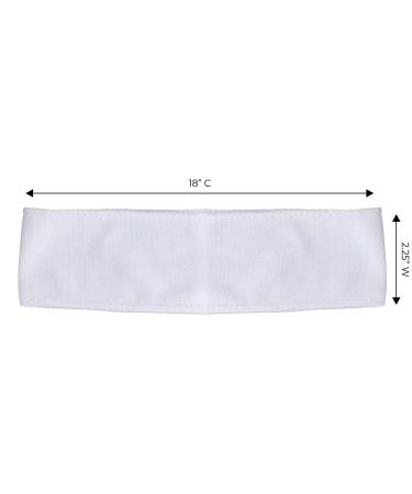 ForPro Stretch Headbands - 48-Count Moisture Absorbent Disposable Spa Headbands - Buy Online on GoSupps.com