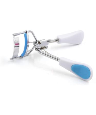 Blue Decor White Handle Pro Eyes Curling Eyelash Curler Clip Beauty Makeup Tool Eyelash Curler Multiple Colors - Buy Online on GoSupps.com