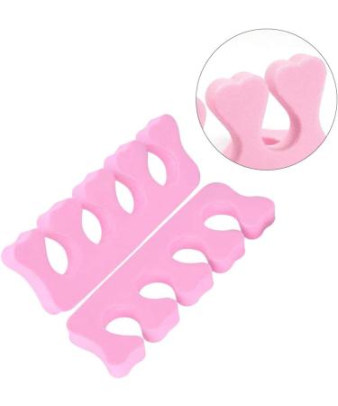 HEALLILY 100 Pairs Toe Separators Pedicure Disposable Sponge Toe Spacers Toenail Dividers Toe Stretchers for Nail Polish Application Random Color - Buy Online on GoSupps.com