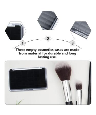 Minkissy 4 Series Empty Eyeshadow Box Palette - Durable Plastic Makeup Case for Loose Bulk Eyeshadows - Buy Online on GoSupps.com
