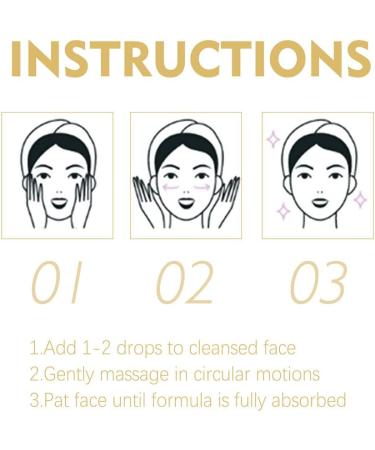 Dajidafu Women Face Wrinkle Remover Ladies Moisturizing Brightening Anti-wrinkle Essence Dark Spot Removal Skin Care 30ml - Buy Online on GoSupps.com