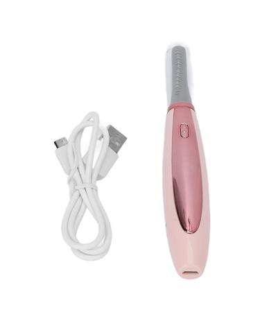 Qukaim Electric Eyelash Curler Heated Eyelash Curler with 3 Temperature Modes Quick Preheating USB Charging Long Lasting for Home Travel