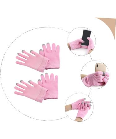 minkissy 10 Pairs Moisturizing Gloves Hand Covering Conductive Yarn Touch Screen Pink Miss - Buy Online on GoSupps.com
