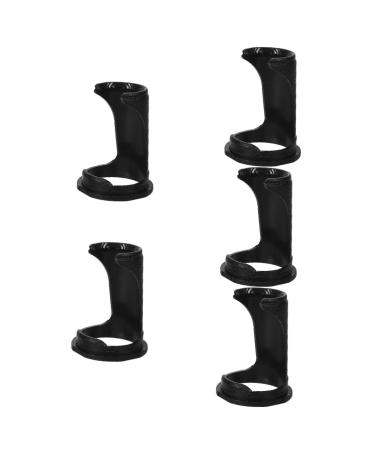 Healeeved 5st brush holder Razor for men men's razor clothing razor when shaving shaving beard brush stand Standing stands for razor shaving racks plastic.