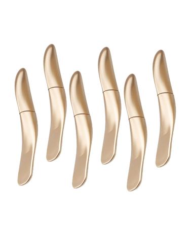 VINTORKY 6pcs Eyeliner Empty Tube Liquid Eyeliner Bottles Extension Mascara DIY Makeup Supply Wand Abs