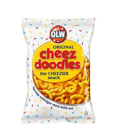 OLW Cheez Doodles Cheesy Corn Snacks 160g