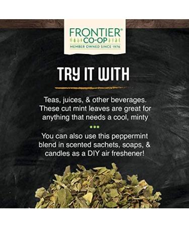 Frontier Co-op Organic Peppermint Leaf 1lb - Cut & Sifted | Shop Now - Buy Online on GoSupps.com