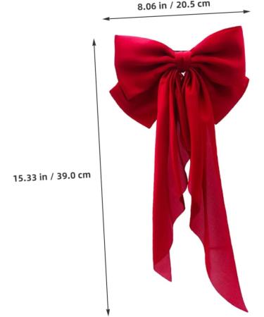 Beatifufu Satin Ribbon Hairpin Ponytail Clip Barrettes for Teen Hair Bows for Women Teen Hair Bows Big Hair Bows for Teen Hair Clips for Makeup Bow Hair Clips Hair Ribbon - Buy Online on GoSupps.com