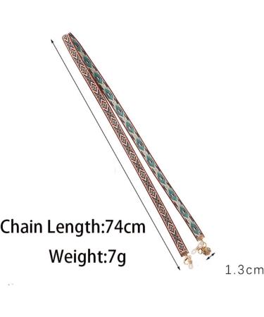 SBTRKT 10-Piece Ultra-Fine Fiberglass Glasses Chain - Stylish & Exquisite Sunglasses Accessory in Blue - Buy Online on GoSupps.com