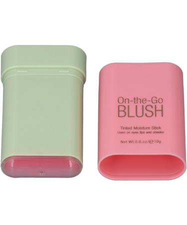 Cream Blush Stick Easy Apply Twist Stick Blush for Cheeks for Eyelids and Lips (1#shy pink) - Buy Online on GoSupps.com