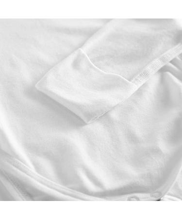 Unisex Baby Long Sleeve Bodysuit for Eczema Relief and Moisturizing | Soothes Dry, Irritated Skin, Reduces Itching | Skincare Clothing with Foldable Mittens 24-36 - Buy Online on GoSupps.com
