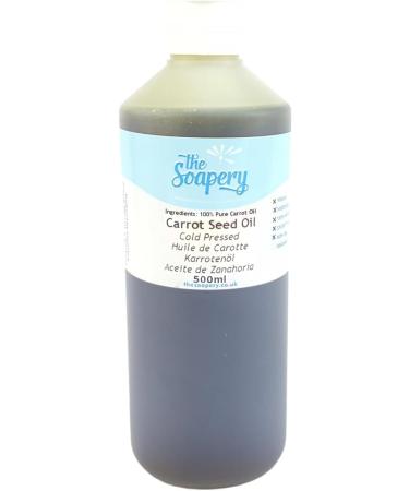 Unrefined Cold Pressed Carrot Seed Oil 500ml - Buy Online on GoSupps.com