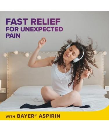 Bayer Back& Bdy Pain Xs Size 50ct Bayer Extra Strength Back & Body Pain 500 Mg Aspirin - Buy Online on GoSupps.com