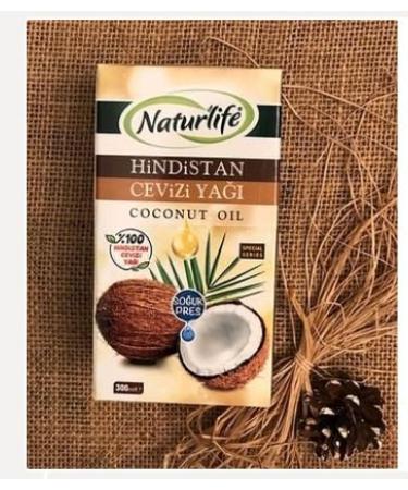 Coconut Oil 300ml - It can be eaten organically or used for hair care. (1 jar)
