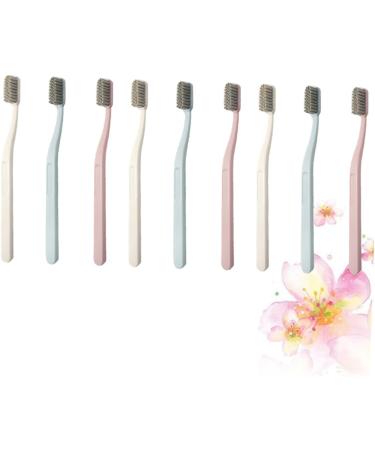 Beaupretty 9-Piece Nylon Toothbrush Set - Premium Oral Care for Effective Teeth Cleaning | International Shipping Available - Buy Online on GoSupps.com