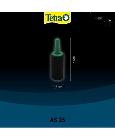 Tetra AS 25 Air Stone - Perfect for APS Aquarium Air Pumps | 1 Pack - Enhance Your Aquarium's Oxygen Levels - Buy Online on GoSupps.com