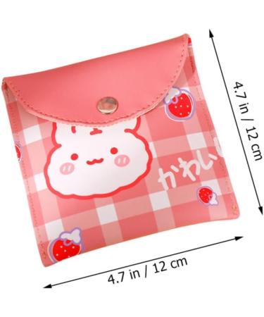 Lurrose 2-Piece Reusable Matt Pad Organizer Bag | Portable Menstrual Hygiene Storage for Women & Girls | Period Accessories - Buy Online on GoSupps.com