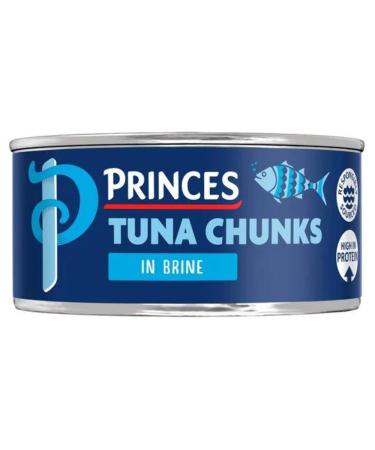 MASPrinces Tuna Chunk in Brine 145g Box of 6-Fd