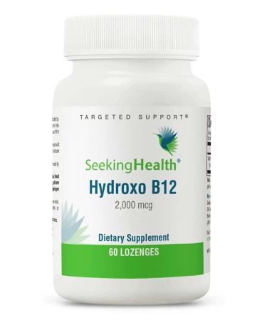 Seeking Health Hydroxo B12  2000 mcg Methyl-Free B12 Vitamin Lozenges  Supports Methylation and Homocysteine Levels  Vegan and Vegetarian (60 lozenges) - Buy Online on GoSupps.com