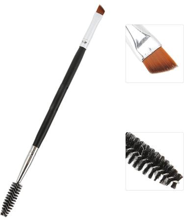 Verdant Touch Dual Eyebrow Brush Dual Brow Brush 3-Piece Set Portable Professional Angled Eye Brow Brush Dual Headed for Beauty Room Household Travel  - Buy Online on GoSupps.com