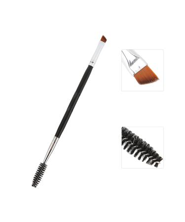 3Pcs Dual Brow Brush Set | Two-Headed Portable Professional Angled Eyebrow Brush for Beauty & Travel | International Shipping Available - Buy Online on GoSupps.com