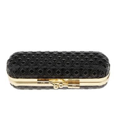 SM SunniMix Portable Lipstick Case - Hard Shell Makeup Box with Mirror & Snap Button - Travel-Friendly Black Lipstick Holder - Buy Online on GoSupps.com