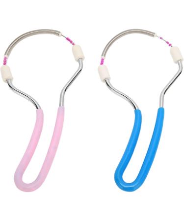 Matybobe Feather Facial Hair Remover Portable Threaded Facial Epilator for Smooth Skin Upper Lip Chin Cheeks Neck - Buy Online on GoSupps.com