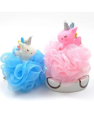 Bath Sponges for Adults Bath Sponge Mesh Pouf Bath Sponge Foam Loofah Sponge (Size : Pink) - Buy Online on GoSupps.com