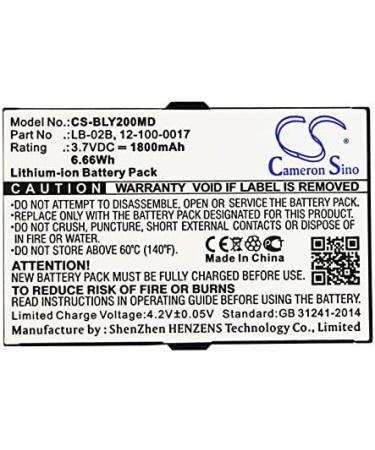 Replacement Battery for Bolate AnyYiew A2 - 1800mAh 3.7V Part No. 12-100-0017 LB-02B | International Shipping Available - Buy Online on GoSupps.com
