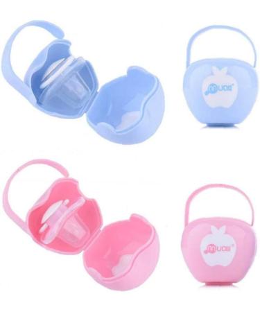 Lankater Baby Dummy Case - Travel Pacifier Box | Infant Toddler Pacifier Holder & Storage Container - Buy Online on GoSupps.com