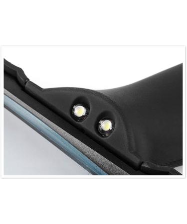 Magnifier with Lights Oblique Handle Read Magnifier 115 * 165 * 30mm Rectangular Lens Old Man Child Student Reading Read Newspapers Made in China - Buy Online on GoSupps.com