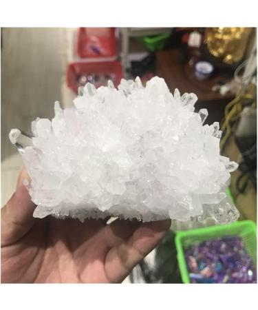 Natural Crystal Rough Natural White Original Stone degaussing Purification Shock Pendulum Beautiful (Size : 600-700g) (Size : 400-500g) - Buy Online on GoSupps.com