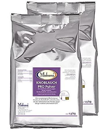 Makana Garlic Pro Powder for Animals 2 x 1.5 kg