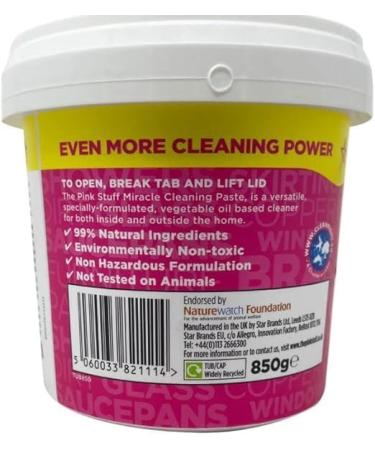 Pink Stuff - Miracle Cleaning Paste - 850g - Buy Online on GoSupps.com