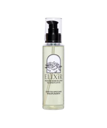 Elixir, Linseed Oil Hair Oil, Illuminating Treatment with Mirror Effect, Prevents Split Ends and Eliminates Frizz, Leave-In, 100 ml