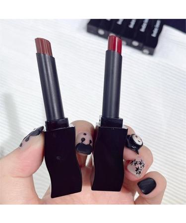 BADALO Lipstick Mat Waterproof Nonstick Cup Will Not Fall Off White Bean Paste Milk Tea Color Color 2 gray pink bean paste color - Buy Online on GoSupps.com