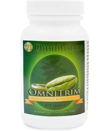 Omnitrition Green Coffee Bean Extract | 60 Capsules
