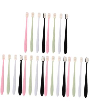 Beaupretty 48 Stk Wanmao toothbrush toothbrush children toothbrush mouth cleaning brushes after the birth adult toothbrush brisk toothbrush pp motherhood captivity pregnant woman 1 piece (1 Pack) different colors x 3 pieces