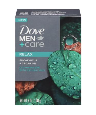 DOVE MEN + CARE Soap Bar Eucalyptus & Cedar Oil 5 oz