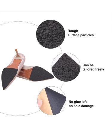 Beaupretty Anti-Slip Shoe Pads - Sole Protection Film & Clear Rubber Stickers for High Heels | Noise Reduction & Grip | 40x10 cm Black - Buy Online on GoSupps.com