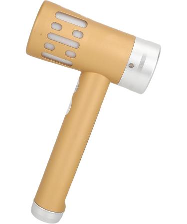 Buy Electrical Massage Hammer with 650nm Red Massage Lighting - Handheld Gold Body Massager for Fatigue Relief - Buy Online on GoSupps.com