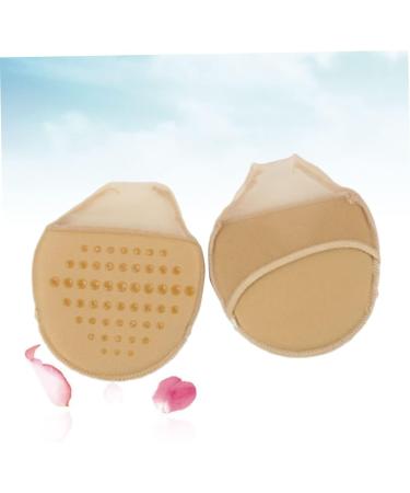 FOMIYES High Heel Shoe Pads - Comfortable Forefoot Half Insoles for Women | Khaki Medium - Buy Online on GoSupps.com