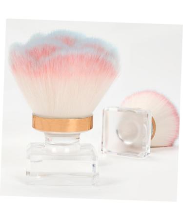 minkissy Nail Dust Brush Rose-shaped Nail Powder Brush Single-branch Loose Powder Blush Brush (rose-gradient Powder Foundation Makeup Abs Blusher Powder Foundation Brush - Buy Online on GoSupps.com