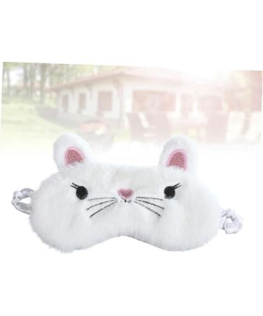 Minkissy Contoured Eye Mask - Sleep Mask & Night Blindfold for Ultimate Comfort - Winter Eye Cover (1 Count - White - Buy Online on GoSupps.com